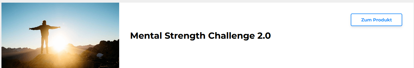 Mental Strength Challenge 2.0 von erschaffe dich neu